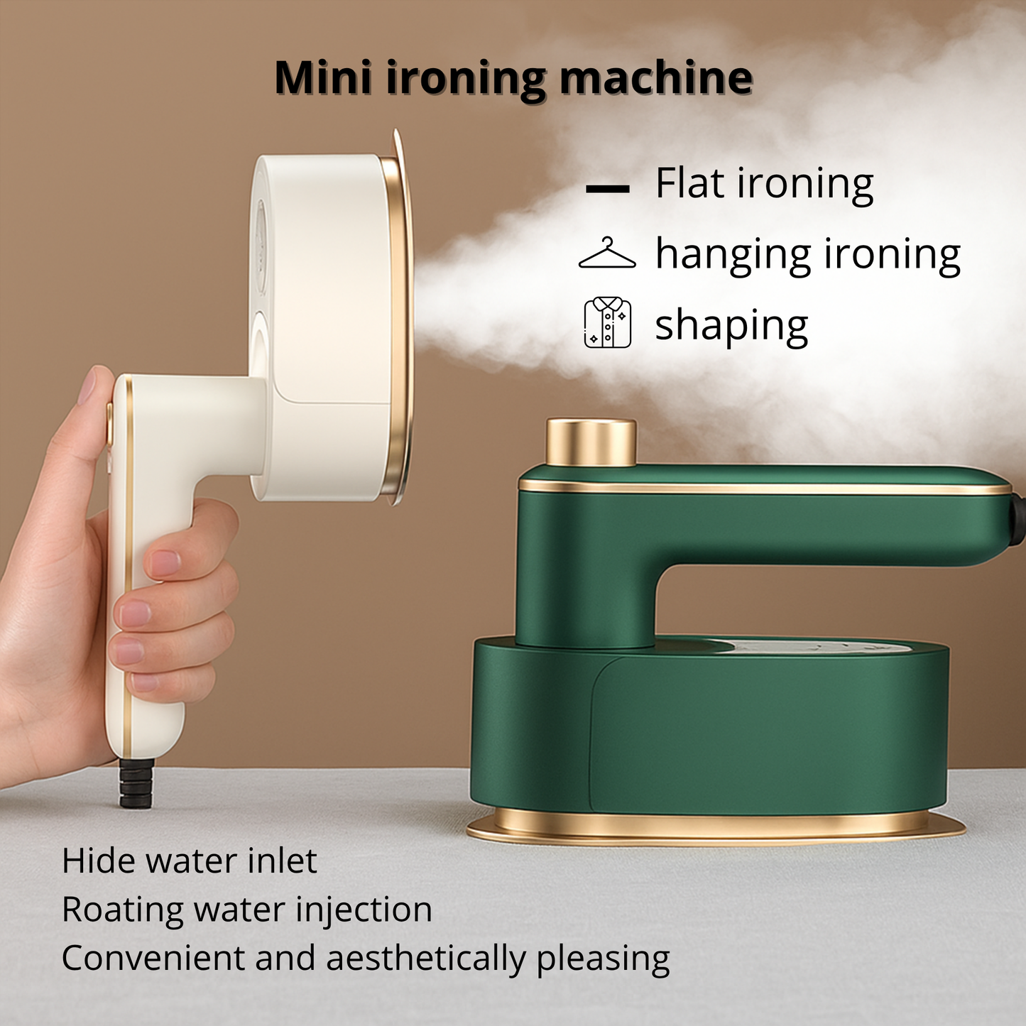 Professional Mini Steam Iron Handheld Portable - Mini plancha de vapor portatil de mano